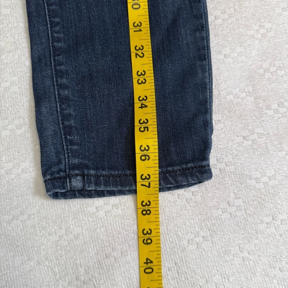 Machine Men's Ripped Blue Slim Jeans - Picture 4 of 6